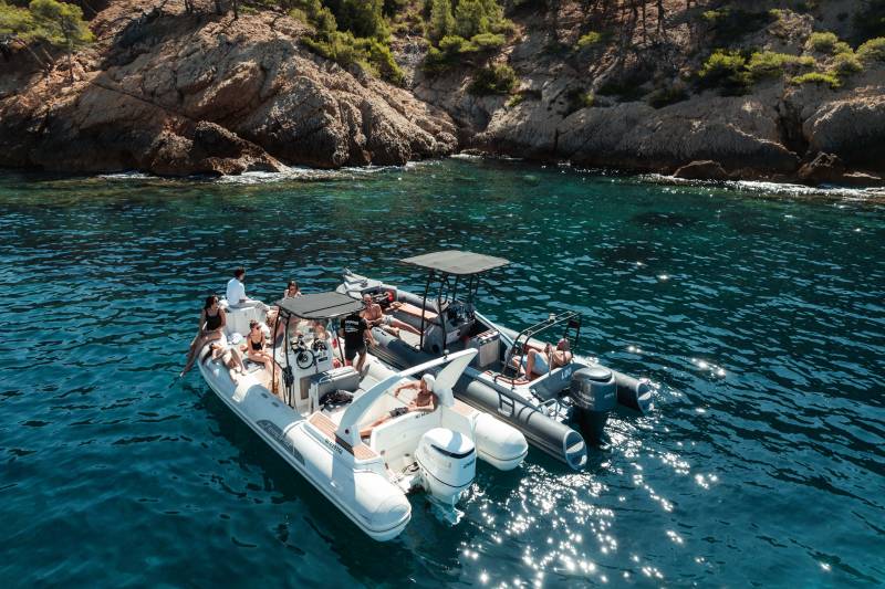Sortie en mer Marseille en août 
